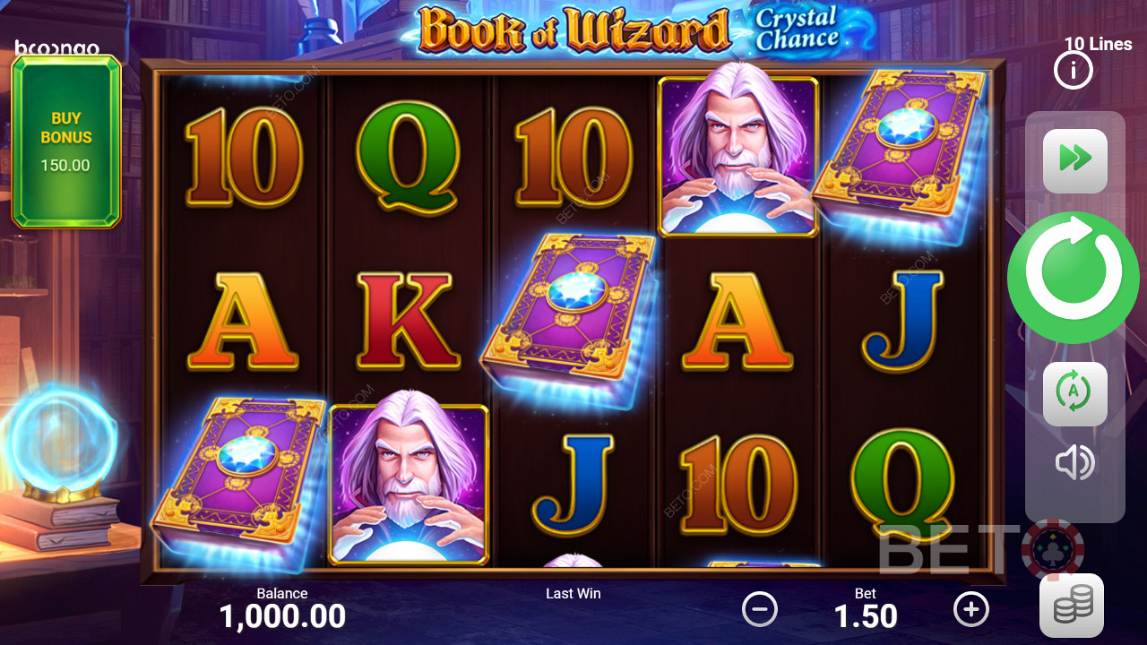 Book of Wizard: Crystal Chance ফ্রি খেলুন