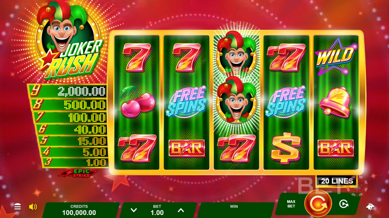 Joker Rush ফ্রি খেলুন
