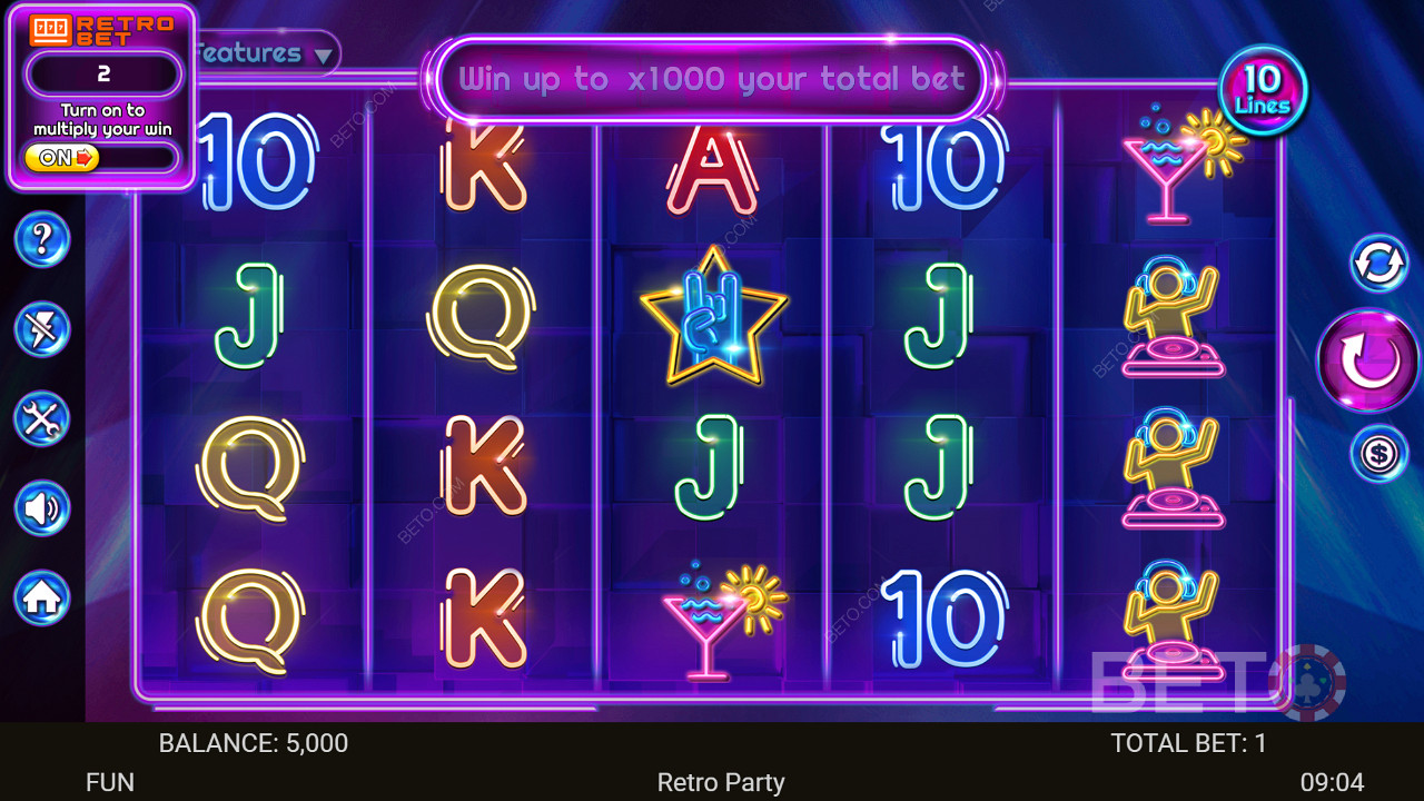 Retro Party ফ্রি খেলুন