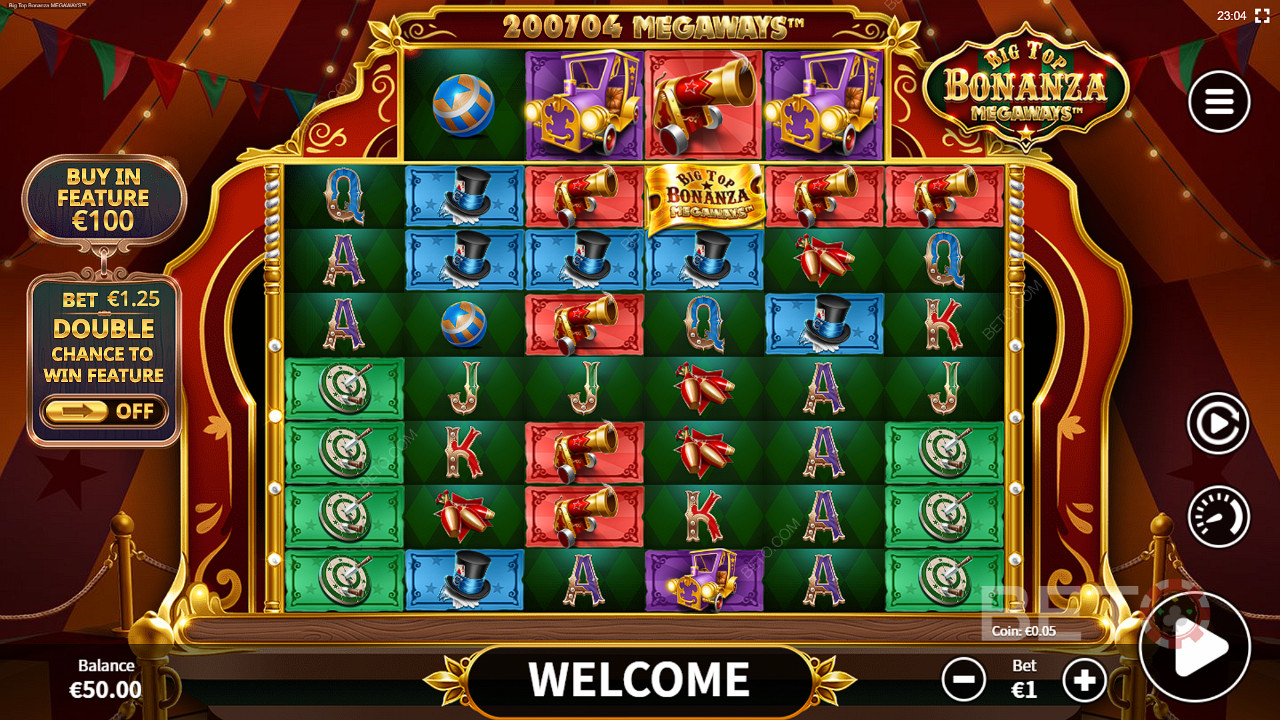 Big Top Bonanza Megaways ফ্রি খেলুন