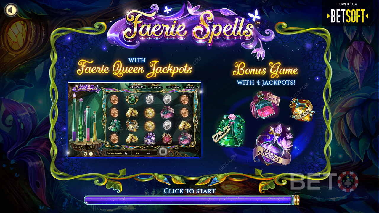 Faerie Spells স্লটে 4টি উন্মাদ জ্যাকপট জেতার সুযোগ পান