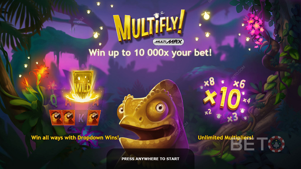 MultiFly স্লটে আপনার বাজির 10,513x পর্যন্ত জিতুন