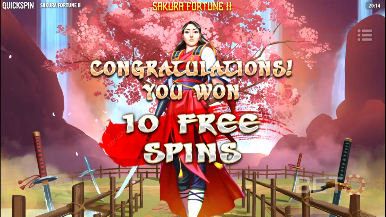 ফ্রি স্পিনগুলি Sakura Fortune 2 স্লটের সবচেয়ে উত্তেজনাপূর্ণ বৈশিষ্ট্য