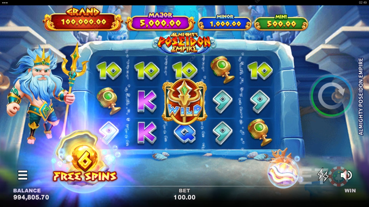 BETO Slots দ্বারা Almighty Poseidon Empire-এর পর্যালোচনা