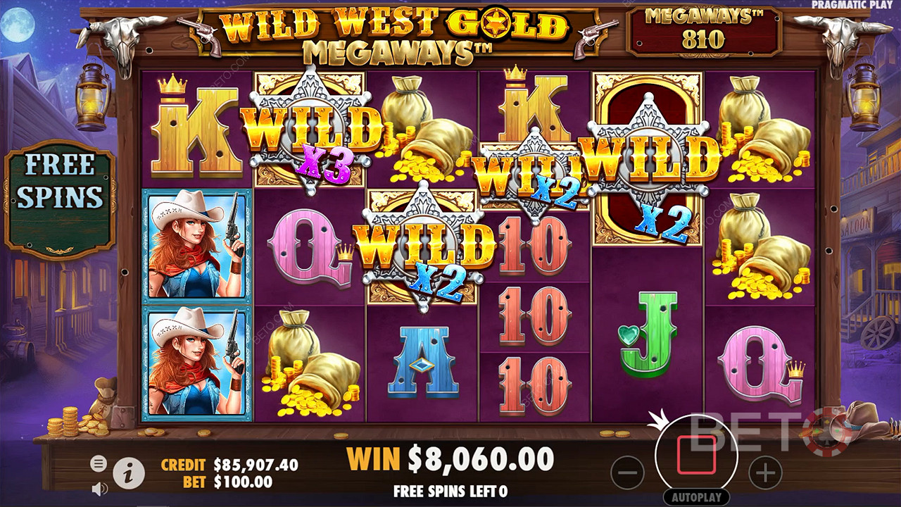 Wild West Gold Megaways ফ্রি খেলুন
