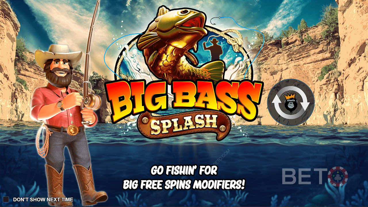 Big Bass Splash হল একটি উত্তেজনাপূর্ণ স্লট যা মাছ ধরার স্লট প্রেমীদের বিনোদন দেবে