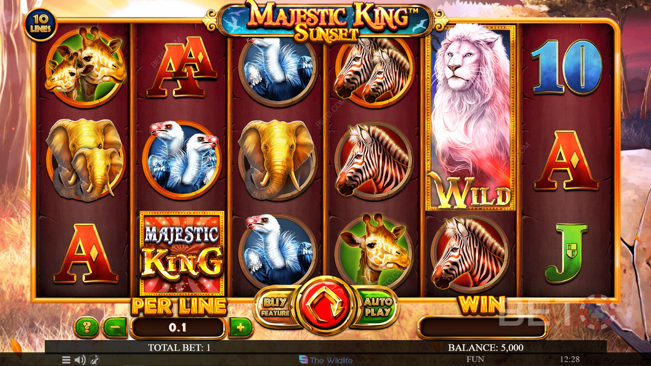 Majestic King - Sunset ফ্রি খেলুন