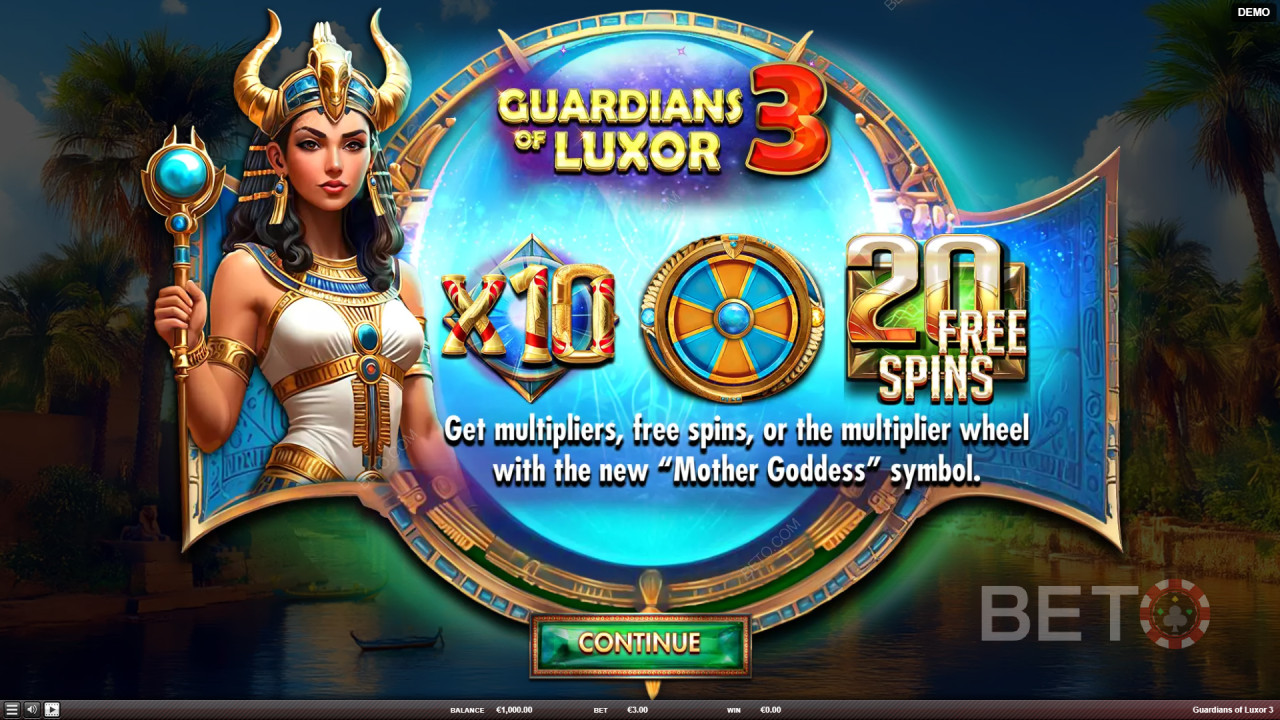 Red Rake গেমিং-এর পক্ষ থেকে Guardians of Luxor 3-এর বোনাস ফিচারগুলোর ব্যাখ্যা