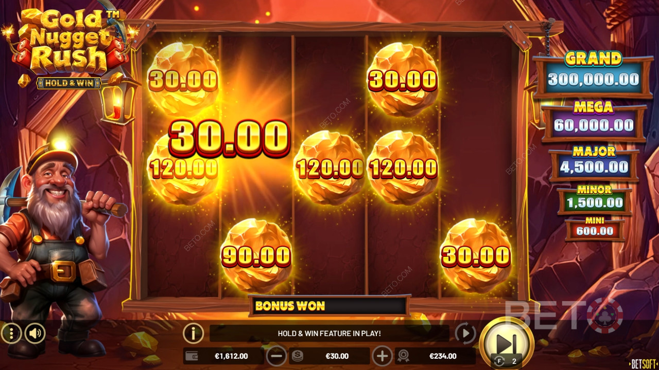 Betsoft গোল্ড নাগেট রাশ কীভাবে খেলবেন