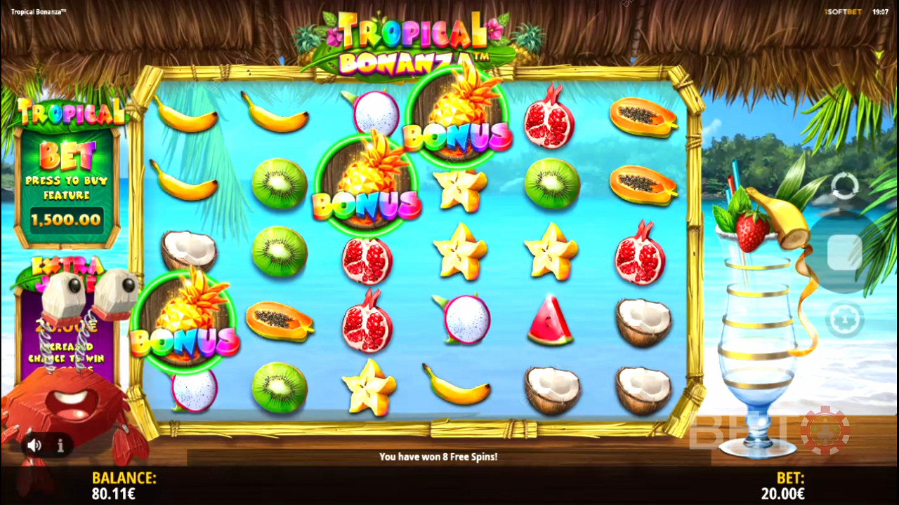 Tropical Bonanza ফ্রি খেলুন