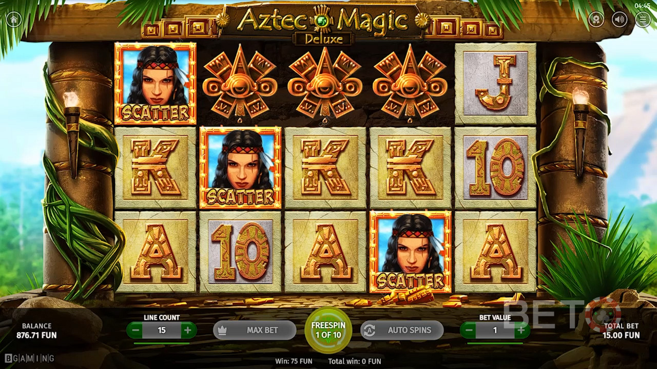 Aztec Magic Deluxe ফ্রি খেলুন