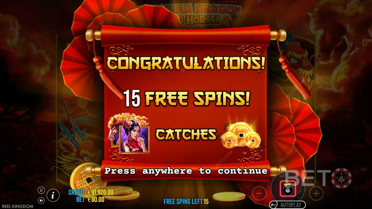 BETO Slots-এর দ্বারা Floating Dragon Wild Horses-এর পর্যালোচনা