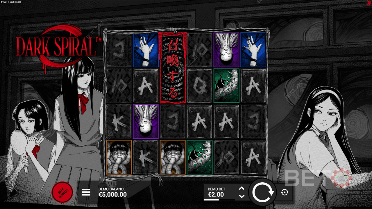 BETO Slots-এর Dark Spiral রিভিউ
