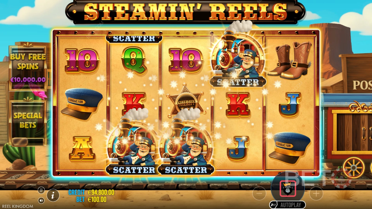 BETO Slots-এর Steamin