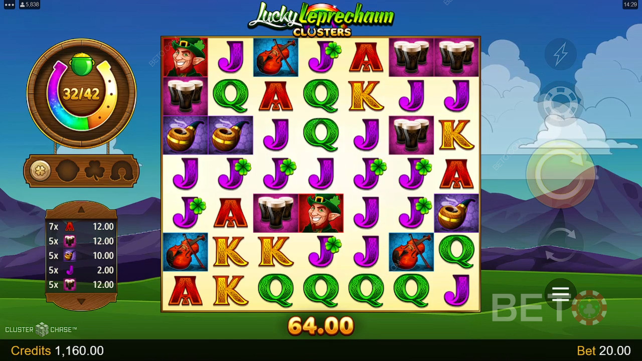 কিভাবে Microgaming এর লাকি Leprechaun ক্লাস্টার খেলতে হয়