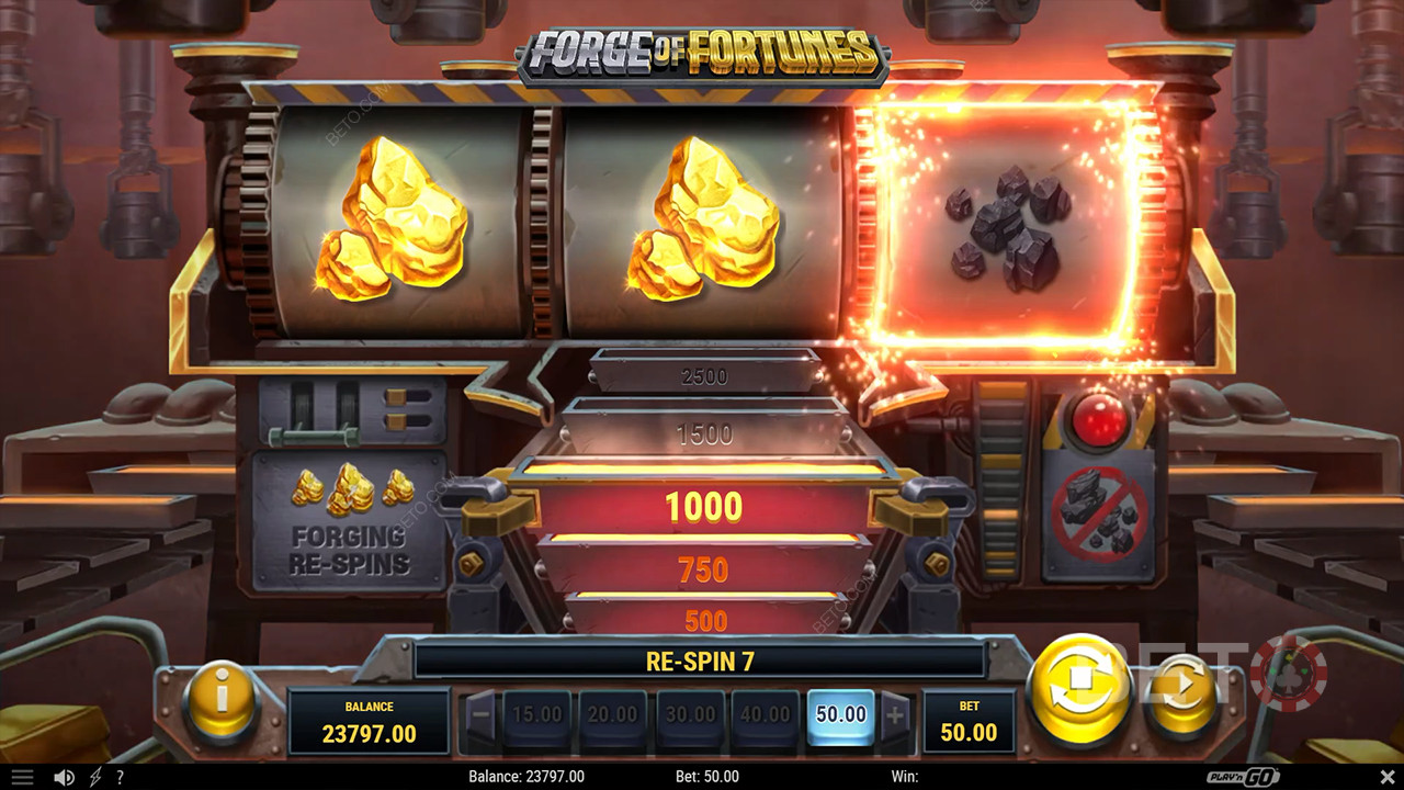 BETO স্লট দ্বারা Forge of Fortunes পর্যালোচনা