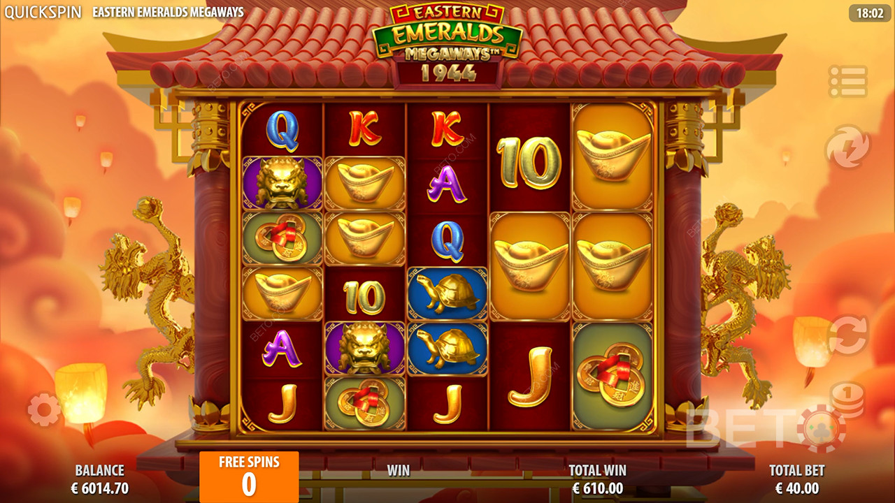BETO স্লট দ্বারা Eastern Emeralds Megaways পর্যালোচনা