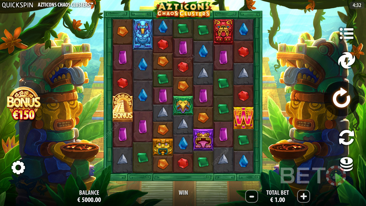 Azticons Chaos Clusters ফ্রি খেলুন