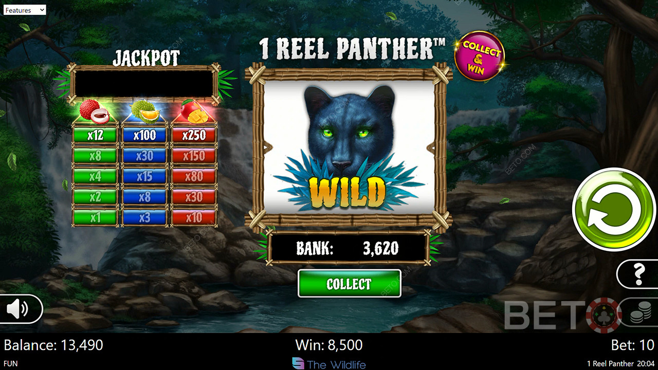 1 Reel Panther ফ্রি খেলুন