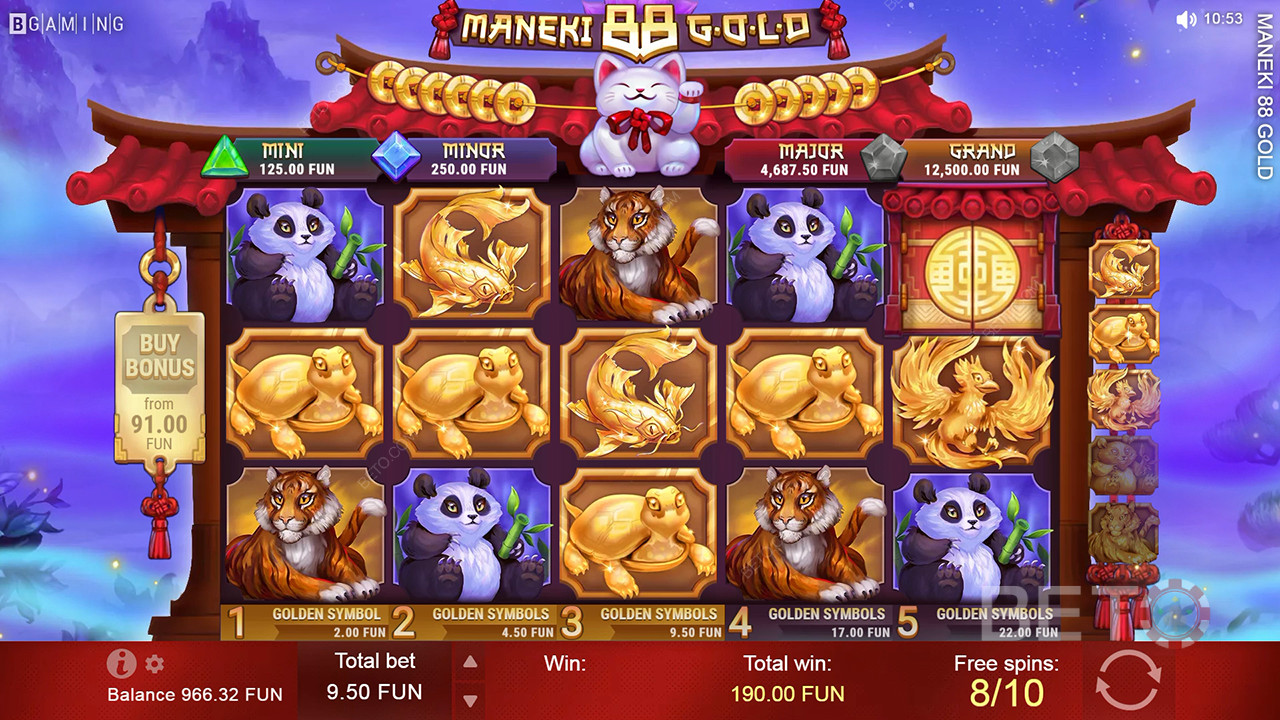 BETO স্লট দ্বারা Maneki 88 গোল্ড রিভিউ