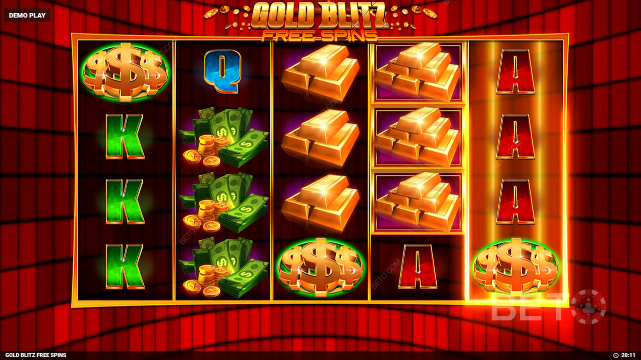 Gold Blitz Free Spins ফ্রি খেলুন