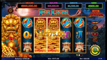 Jewel of the Dragon Fu Lion স্লট - ফ্রি খেলা এবং রিভিউস (2025)