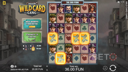 Wild Card Gang স্লট - ফ্রি খেলা এবং রিভিউস (2025)