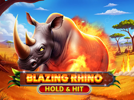 Blazing Rhino Hold & Hit ডেমো